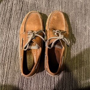 Sperry Men's Tan Leather Boat Shoes